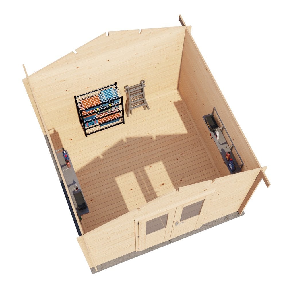 Lugarde Select Log Cabin Lancashire - 300x300cm Lugarde