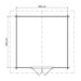 Lugarde Select Log Cabin Lancashire - 300x300cm Lugarde