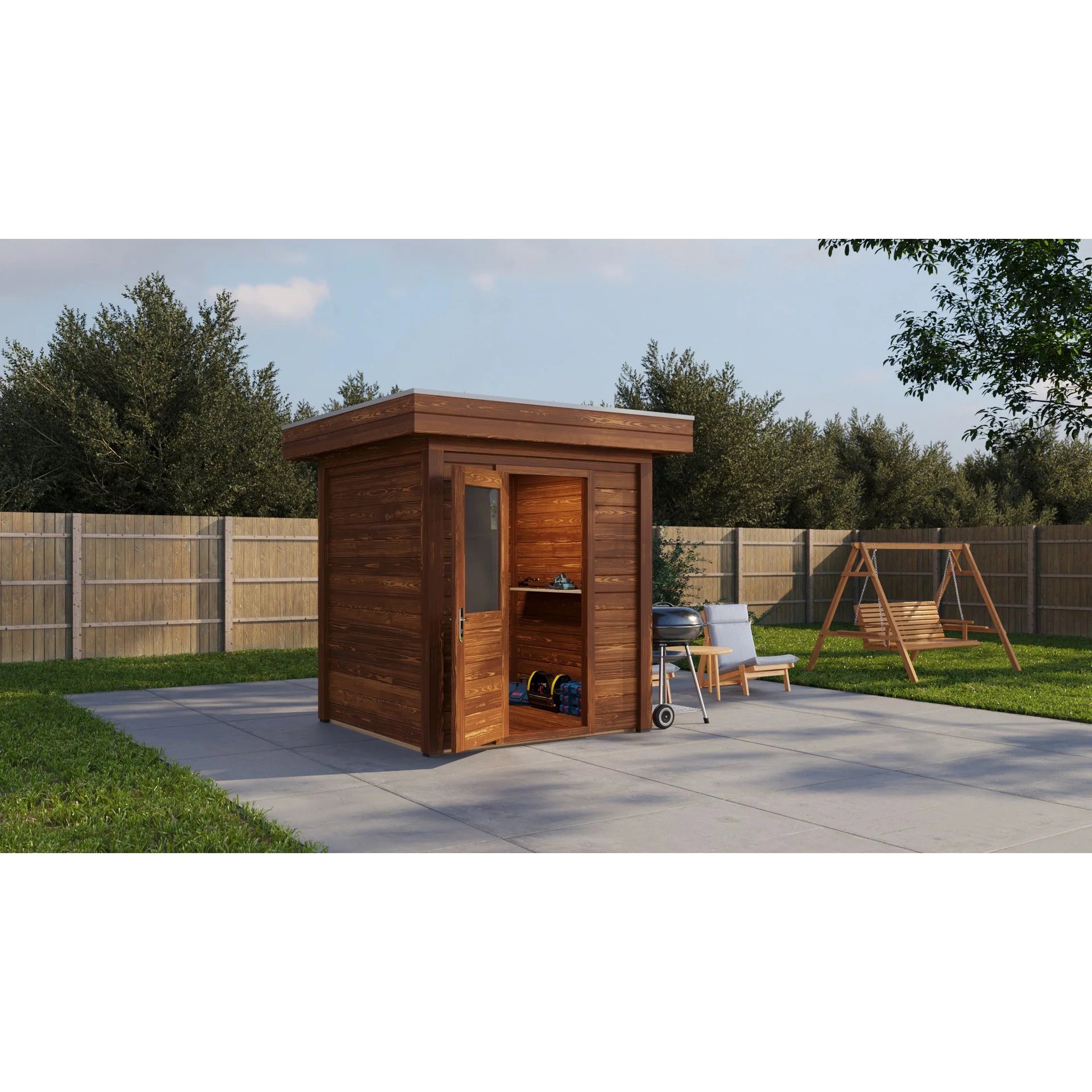 Lugarde Select Modern cabin London - 200x200cm Lugarde