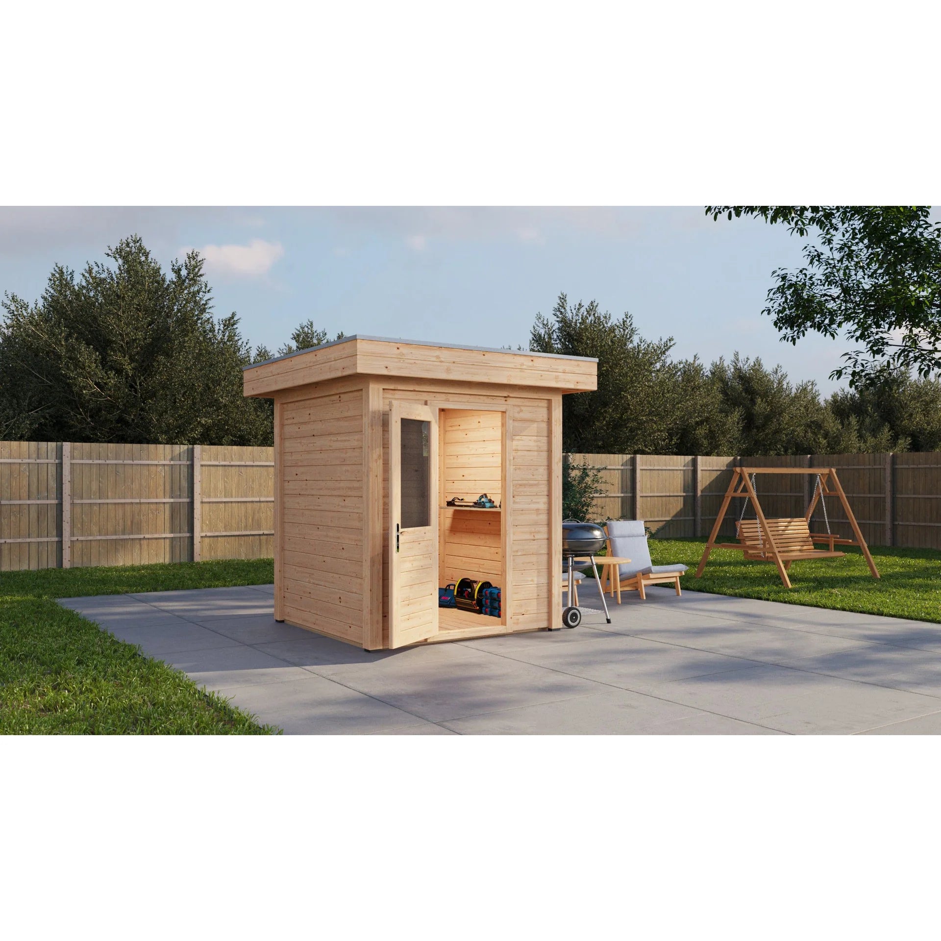 Lugarde Select Modern cabin London - 200x200cm Lugarde