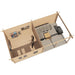 Lugarde Select Log Cabin with veranda Malvern - 400x400cm + 400cm Lugarde