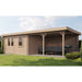 Lugarde Select Log Cabin with veranda Malvern - 400x400cm + 400cm Lugarde