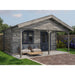 Lugarde Select Log Cabin with veranda Medway - 500x300cm + 200cm Lugarde