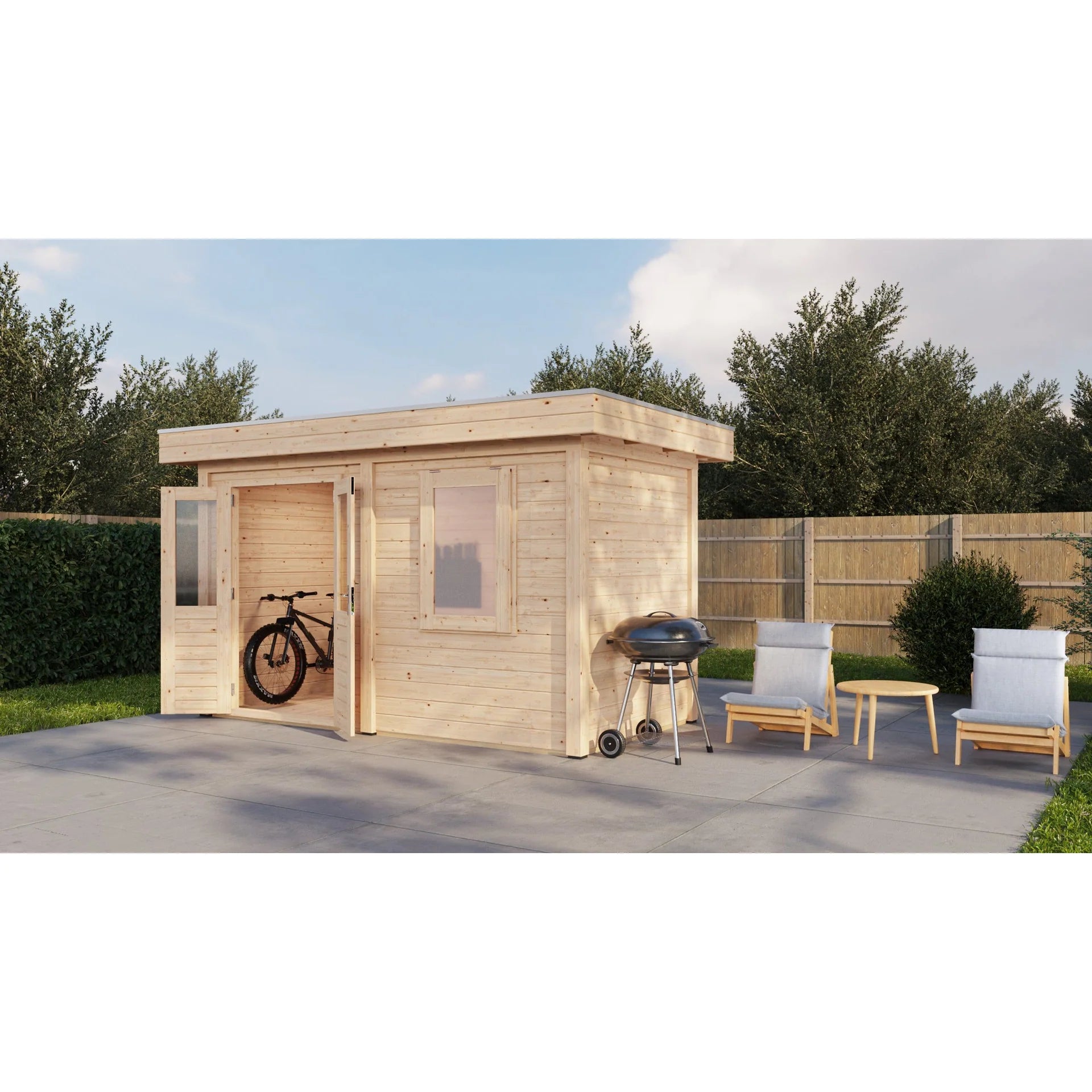 Lugarde Select Modern cabin Aberdeen - 388x200cm Lugarde