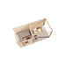 Lugarde Select Modern cabin with veranda Birmingham - 250x250cm + 300cm Lugarde
