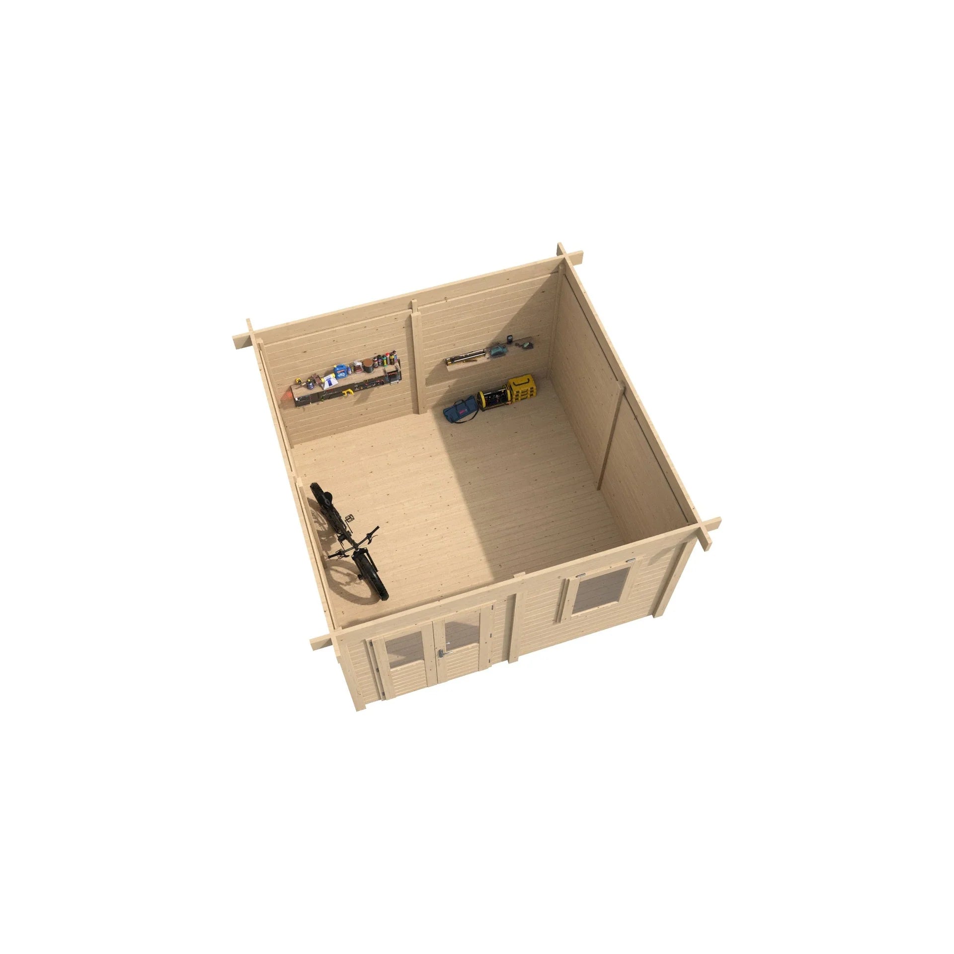 Lugarde Select Modern cabin Bristol - 388x388cm Lugarde