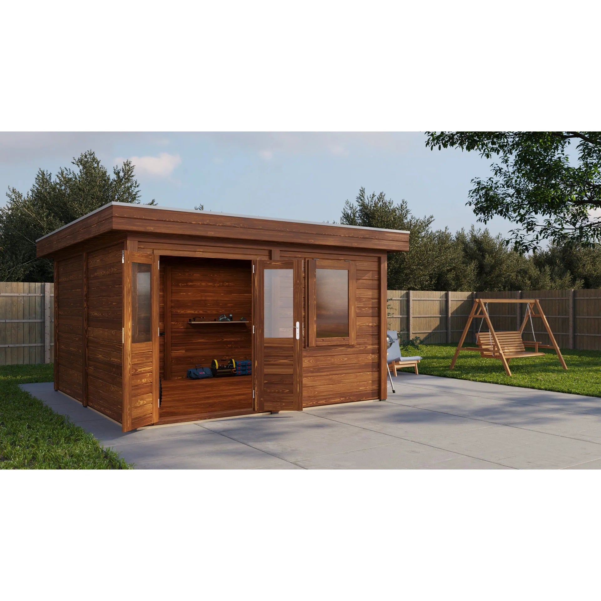 Lugarde Select Modern cabin Bristol - 388x388cm Lugarde