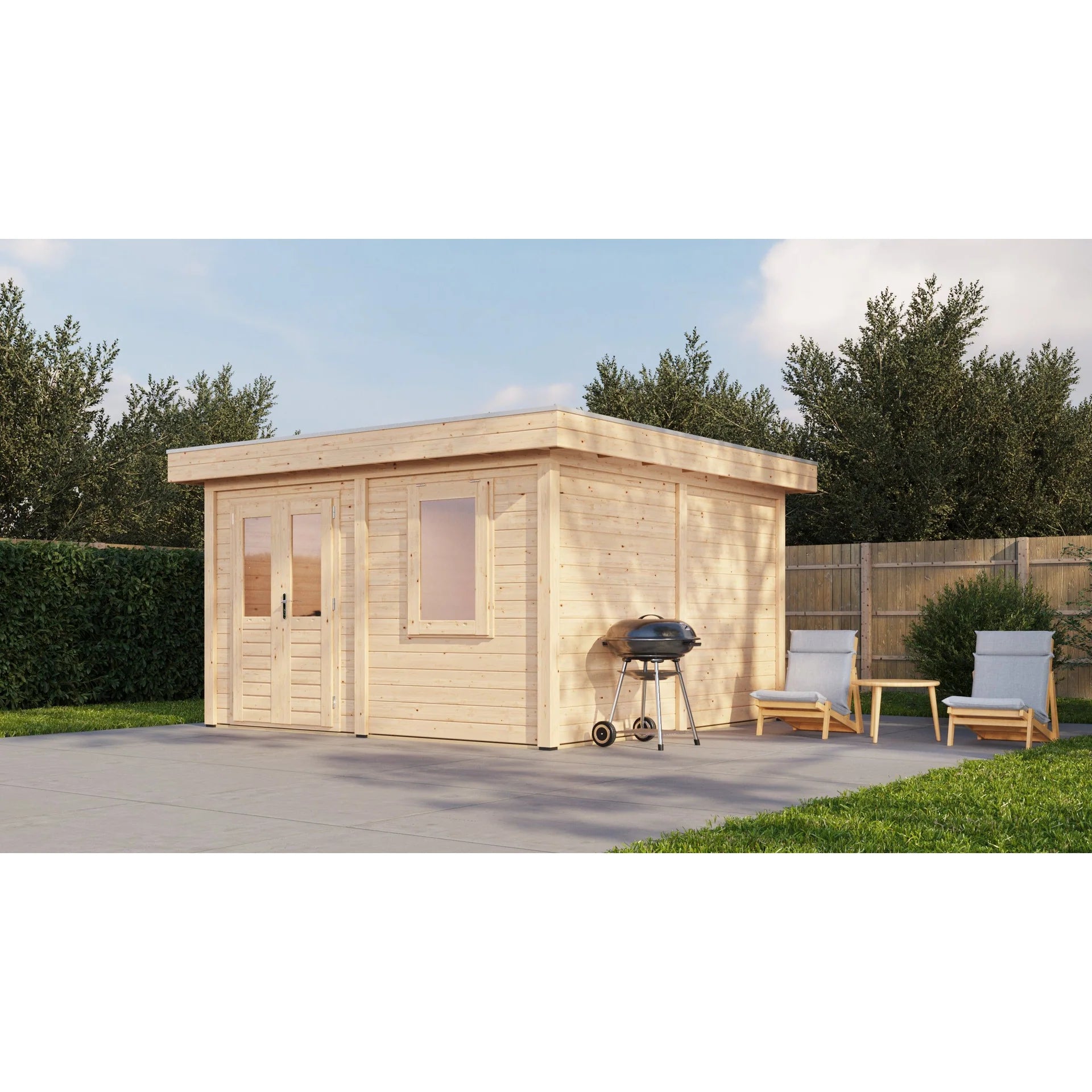 Lugarde Select Modern cabin Bristol - 388x388cm Lugarde