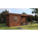 Lugarde Select Modern cabin with veranda Coventry - 250x250cm + 400cm Lugarde