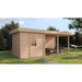 Lugarde Select Modern cabin with veranda Coventry - 250x250cm + 400cm Lugarde