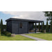 Lugarde Select Modern cabin with veranda Glasgow - 300x300cm + 400cm Lugarde