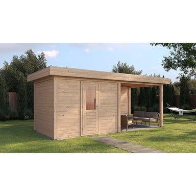 Lugarde Select Modern cabin with veranda Gloucester - 300x250cm + 300cm Lugarde