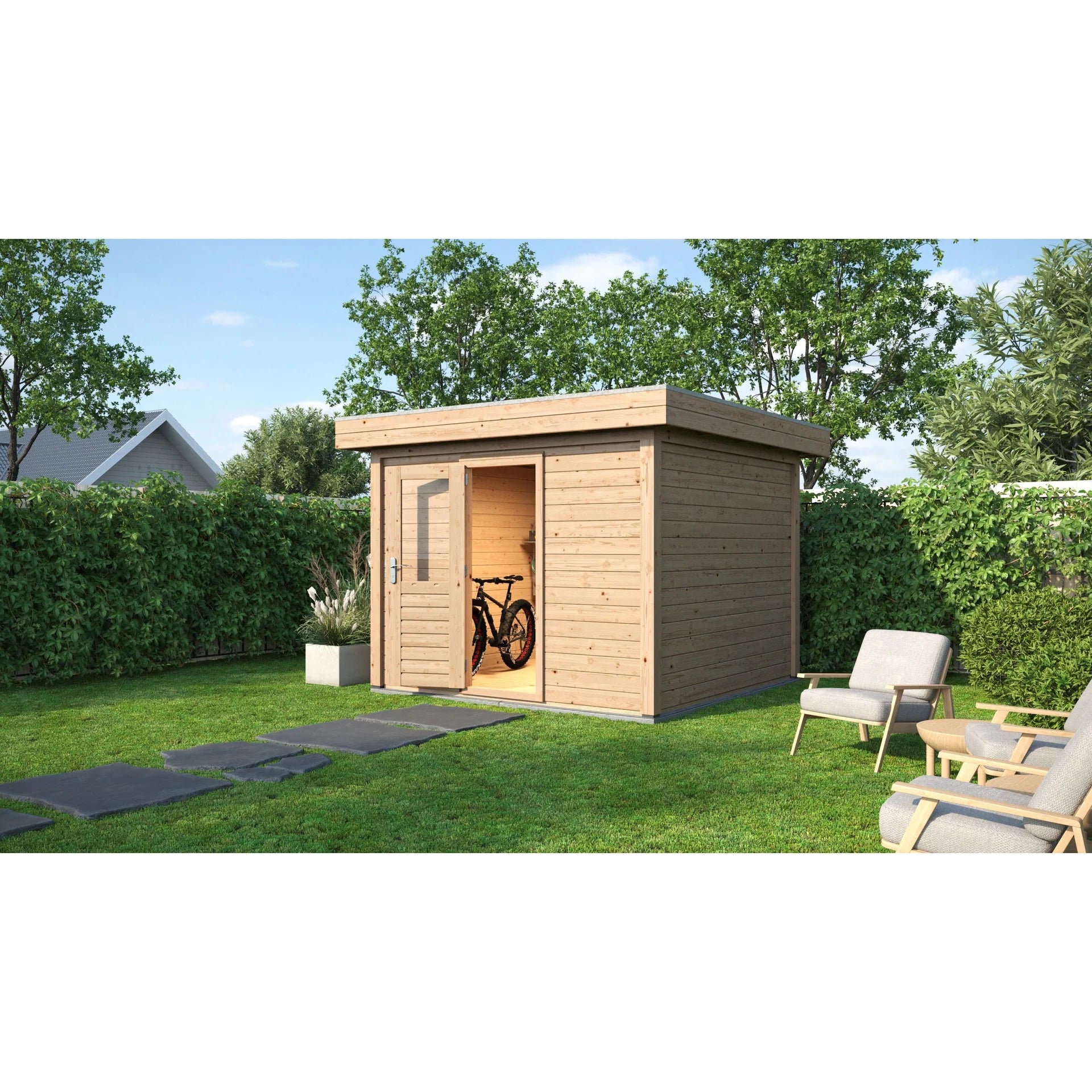 Lugarde Select Modern cabin Kent - 300x300cm Lugarde