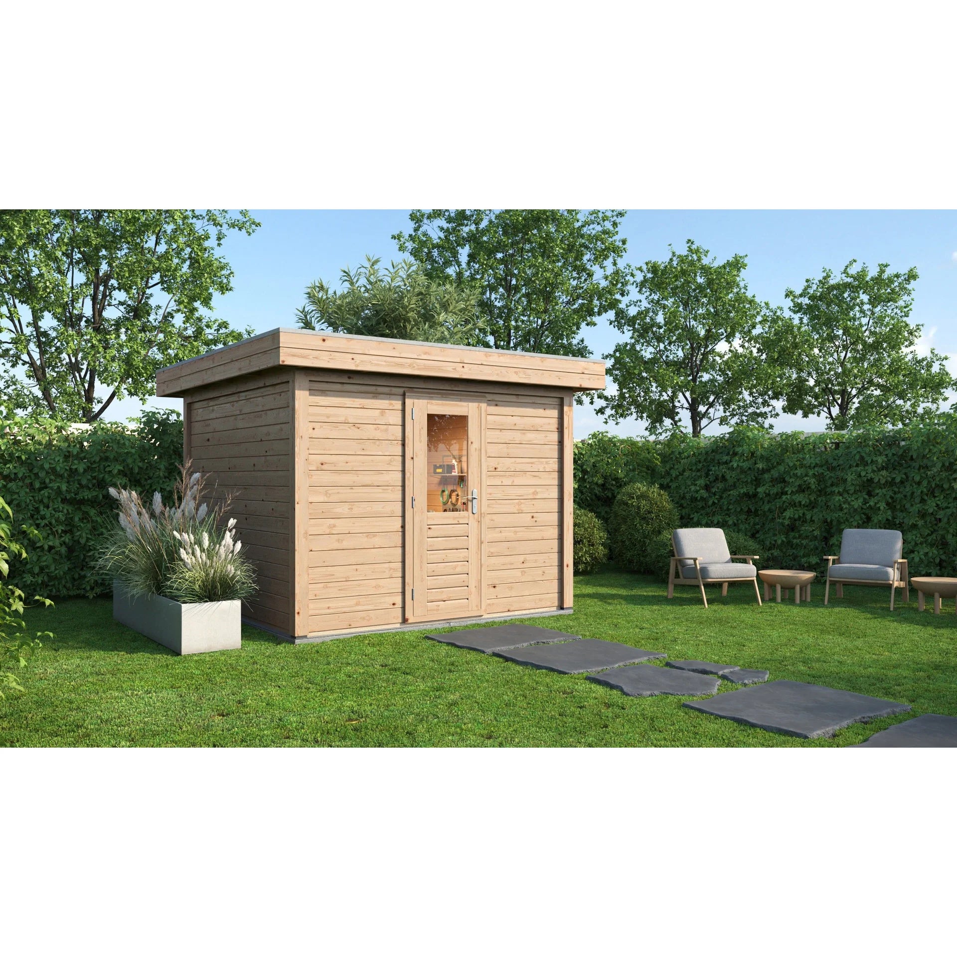 Lugarde Select Modern cabin Kent - 300x300cm Lugarde