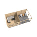 Lugarde Select Modern cabin with veranda Leeds - 388x388cm + 400cm Lugarde