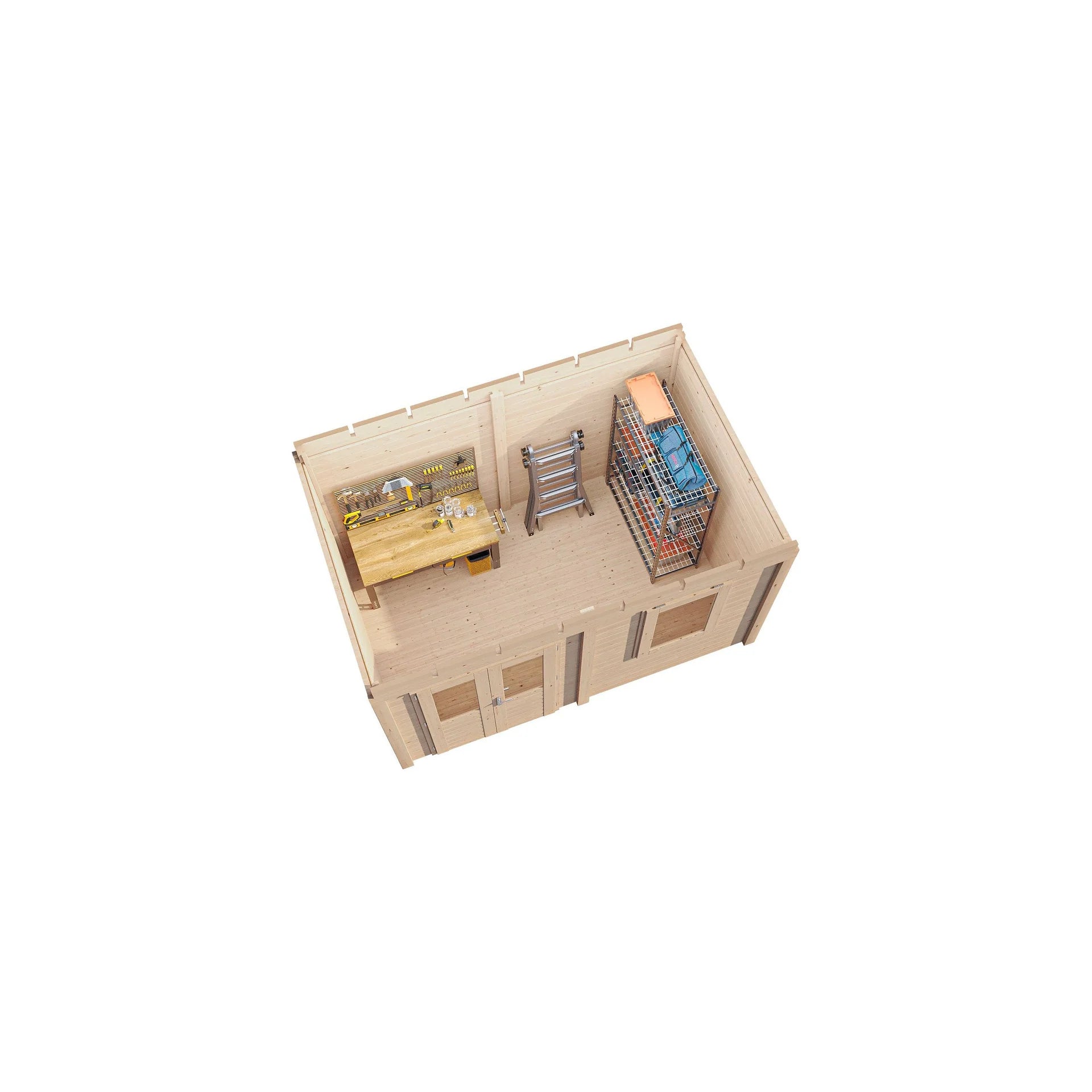 Lugarde Select Modern cabin Luton - 388x250cm Lugarde