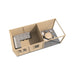 Lugarde Select Modern cabin with veranda Newport - 388x300cm + 300cm Lugarde