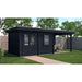 Lugarde Select Modern cabin with veranda Newport - 388x300cm + 300cm Lugarde