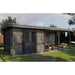 Lugarde Select Log Cabin with veranda Norfolk - 300x250cm + 400cm Lugarde