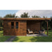 Lugarde Select Log Cabin with veranda Oxford - 300x400cm + 300cm Lugarde