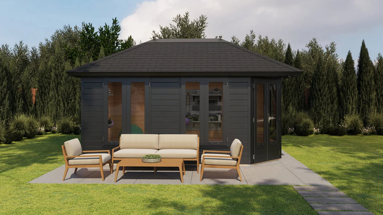 Lugarde Select Prima summerhouse Falkirk - 480x300cm Lugarde