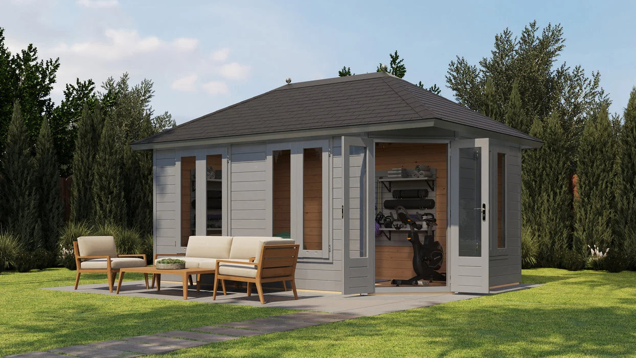 Lugarde Select Prima summerhouse Falkirk - 480x300cm Lugarde
