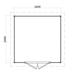 Lugarde Select Prima summerhouse Inverness - 240x240cm Lugarde