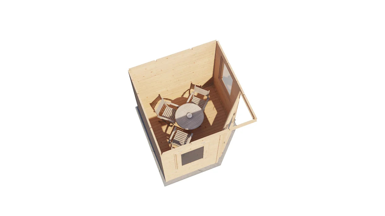 Lugarde Select Prima summerhouse Oban - 240x240cm Lugarde