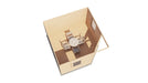 Lugarde Select Prima summerhouse Scarborough - 360x360cm Lugarde