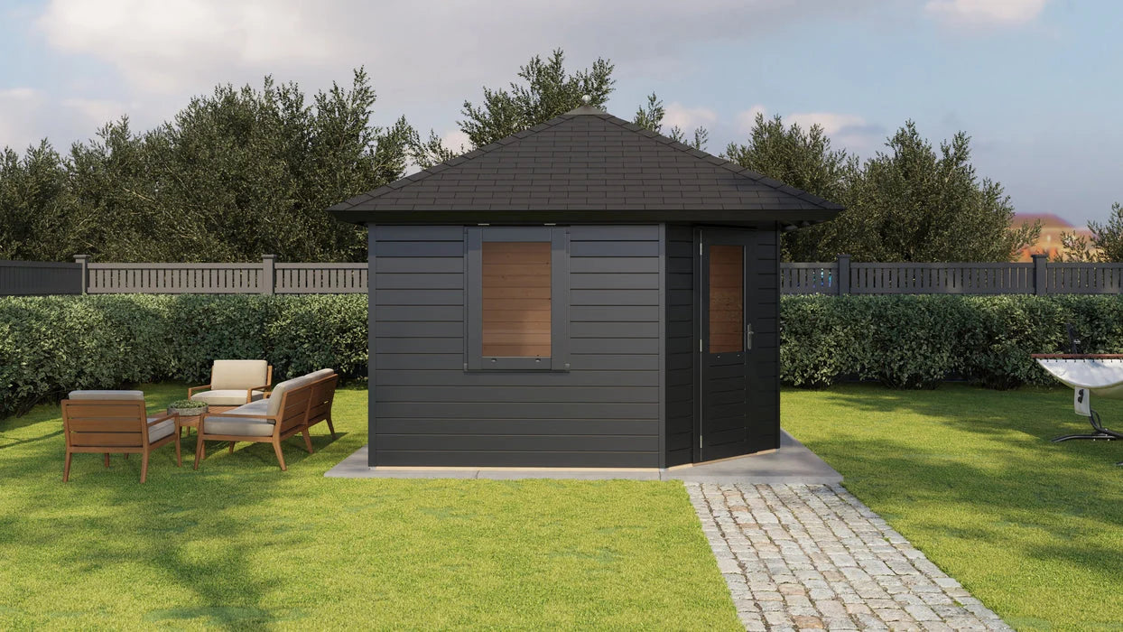 Lugarde Select Prima summerhouse Scarborough - 360x360cm Lugarde
