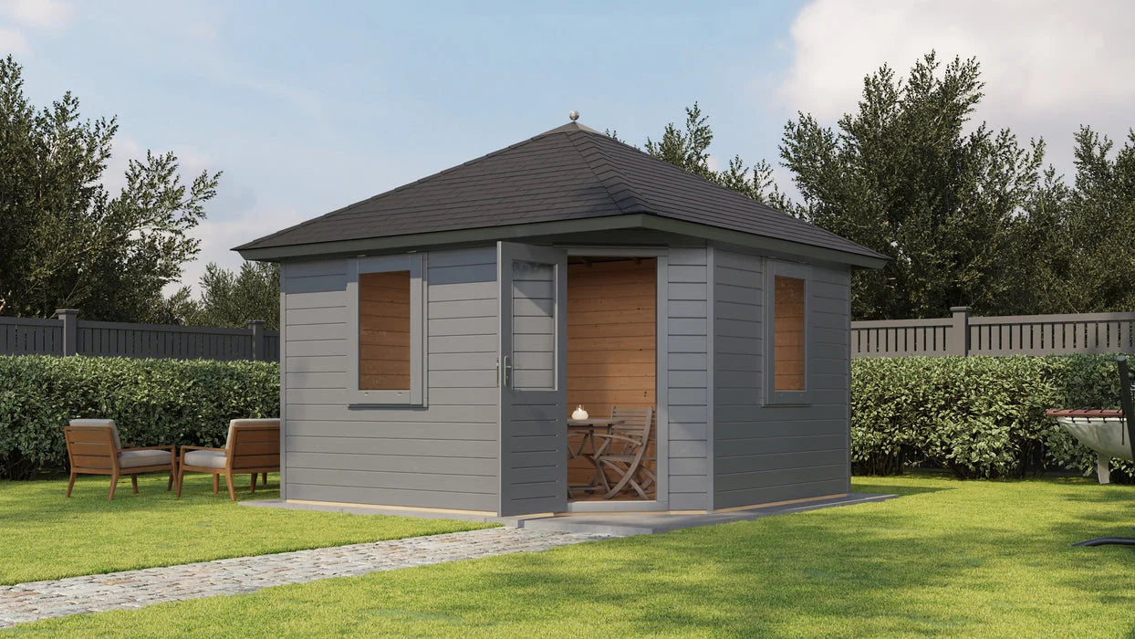 Lugarde Select Prima summerhouse Scarborough - 360x360cm Lugarde