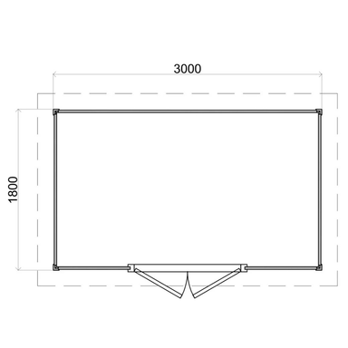 Lugarde Select Prima summerhouse Swansea - 300x180cm Lugarde
