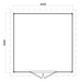 Lugarde Select Prima summerhouse Whitby - 300x300cm Lugarde