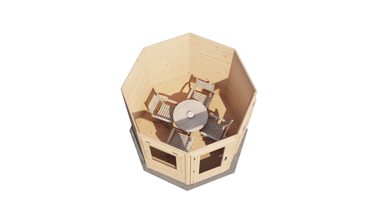 Lugarde Select Prima summerhouse Elgin - Ø250cm Lugarde
