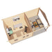 Lugarde Select Log Cabin with veranda Ribble - 400x400cm + 300cm Lugarde