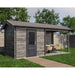 Lugarde Select Apex Log Cabin with veranda Snowdonia - 250x250cm + 300cm Lugarde