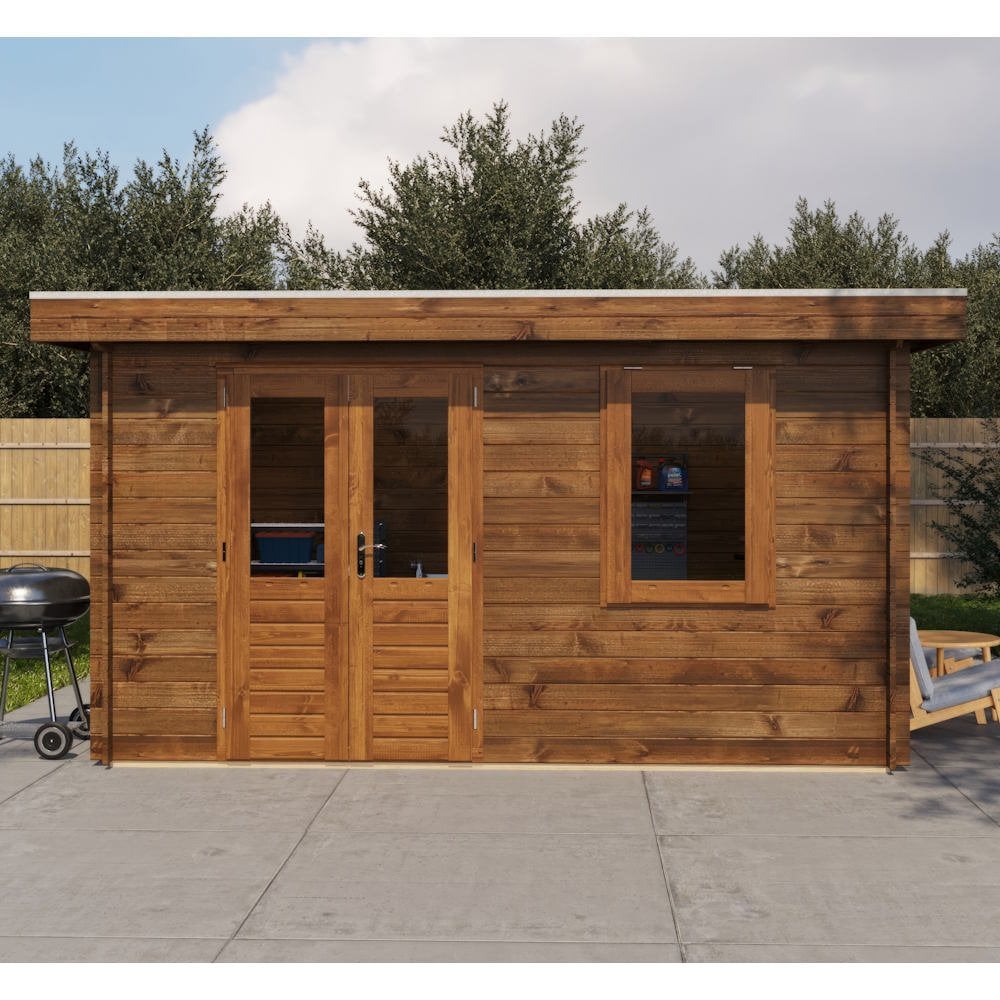 Lugarde Select Log Cabin Stonehenge - 400x200cm Lugarde