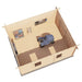 Lugarde Select Log Cabin Stratford with garage door - 400x500cm Lugarde