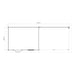 Lugarde Select Log Cabin with veranda Surrey - 400x300cm + 400cm Lugarde