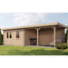 Lugarde Select Log Cabin with veranda Surrey - 400x300cm + 400cm Lugarde