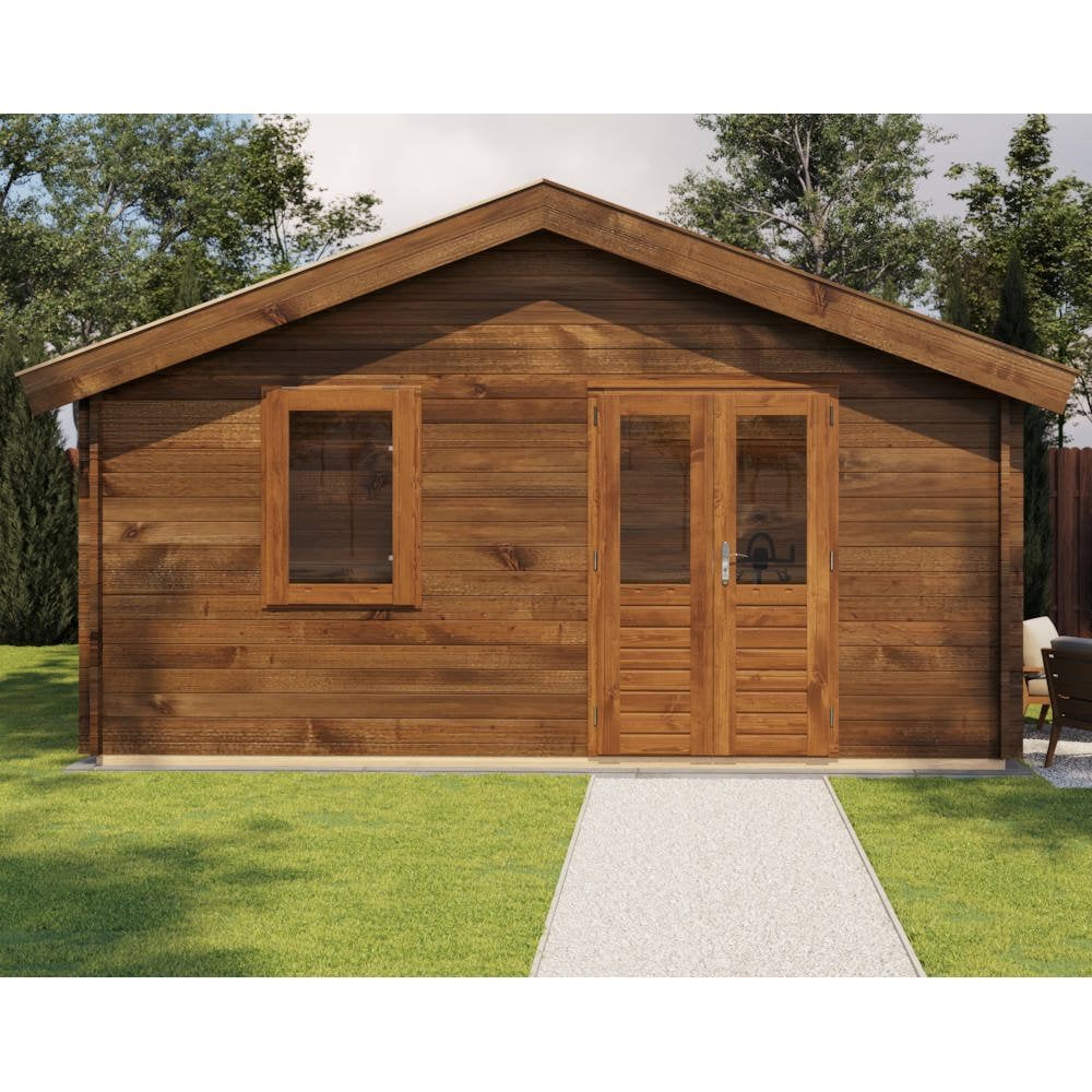 Lugarde Select Log Cabin Tamar - 500x400cm Lugarde