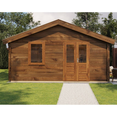 Lugarde Select Log Cabin Tamar - 500x400cm Lugarde