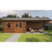 Lugarde Select Log Cabin with veranda Trent - 400x300cm + 400cm Lugarde