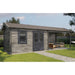 Lugarde Select Log Cabin with veranda Trent - 400x300cm + 400cm Lugarde