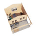 Lugarde Select Log Cabin with veranda Wear - 400x300cm + 200cm Lugarde