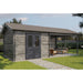 Lugarde Select Log Cabin with veranda Westminster - 300x400cm + 400cm Lugarde