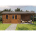 Lugarde Select Log Cabin with veranda Wye - 400x300cm + 300cm Lugarde