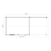 Lugarde Select Log Cabin with veranda Wye - 400x300cm + 300cm Lugarde