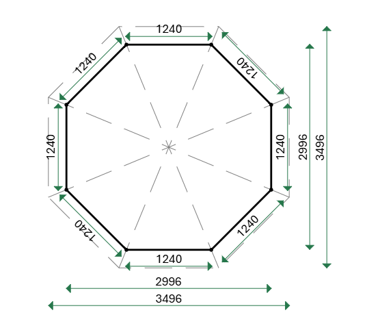 Eave Length And Width of Lugarde Select Prima Arran