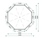 Eave Length And Width of Lugarde Select Prima Arran